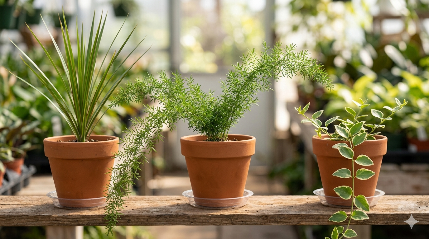 Individual Potting Greens ( 3 Varieties)