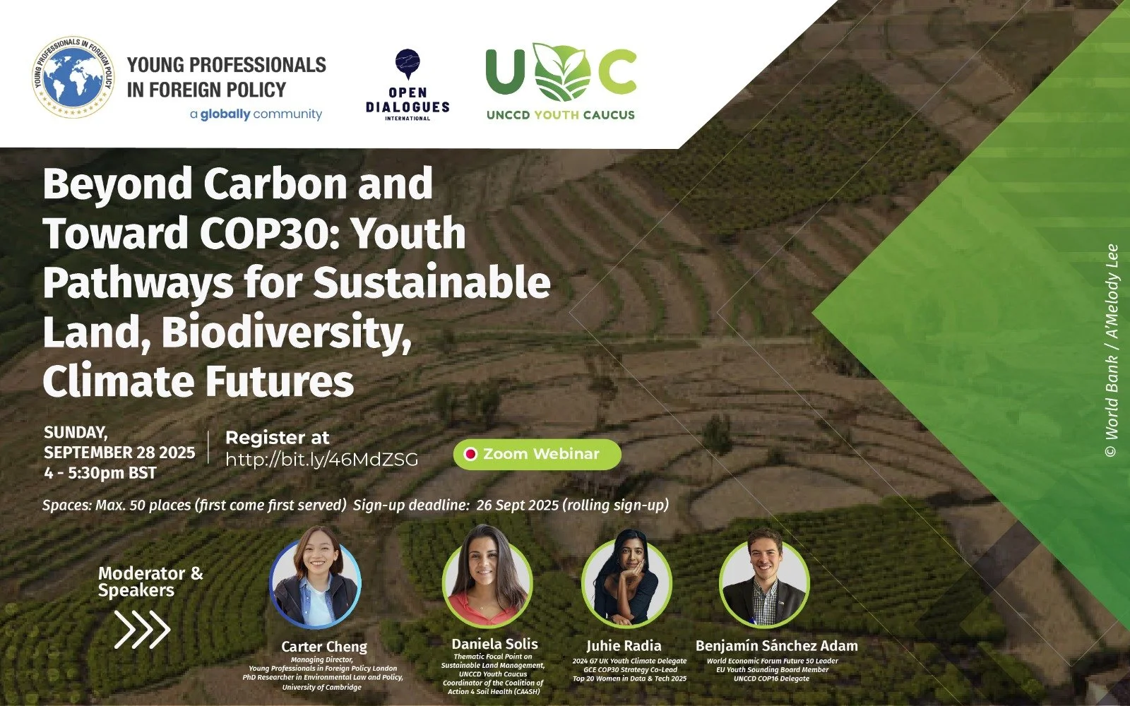 Beyond Carbon and Toward COP30: Youth Pathways for Sustainable Land, Biodiversity, Climate Futures