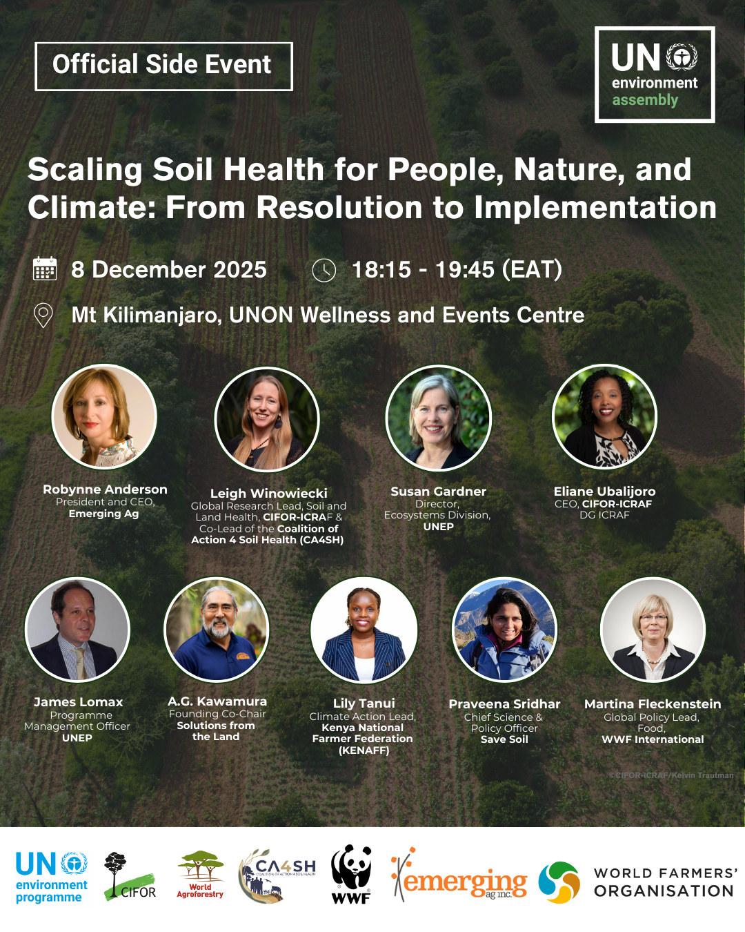 Multi-stakeholders Recognise Soil as a Strategic Asset for People, Nature and Climate at UNEA-7