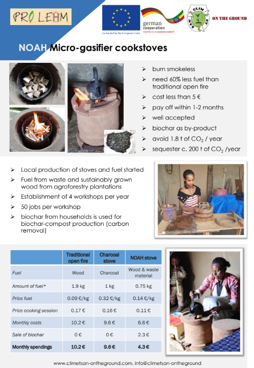 NOAH | Micro-gasifier cookstoves
