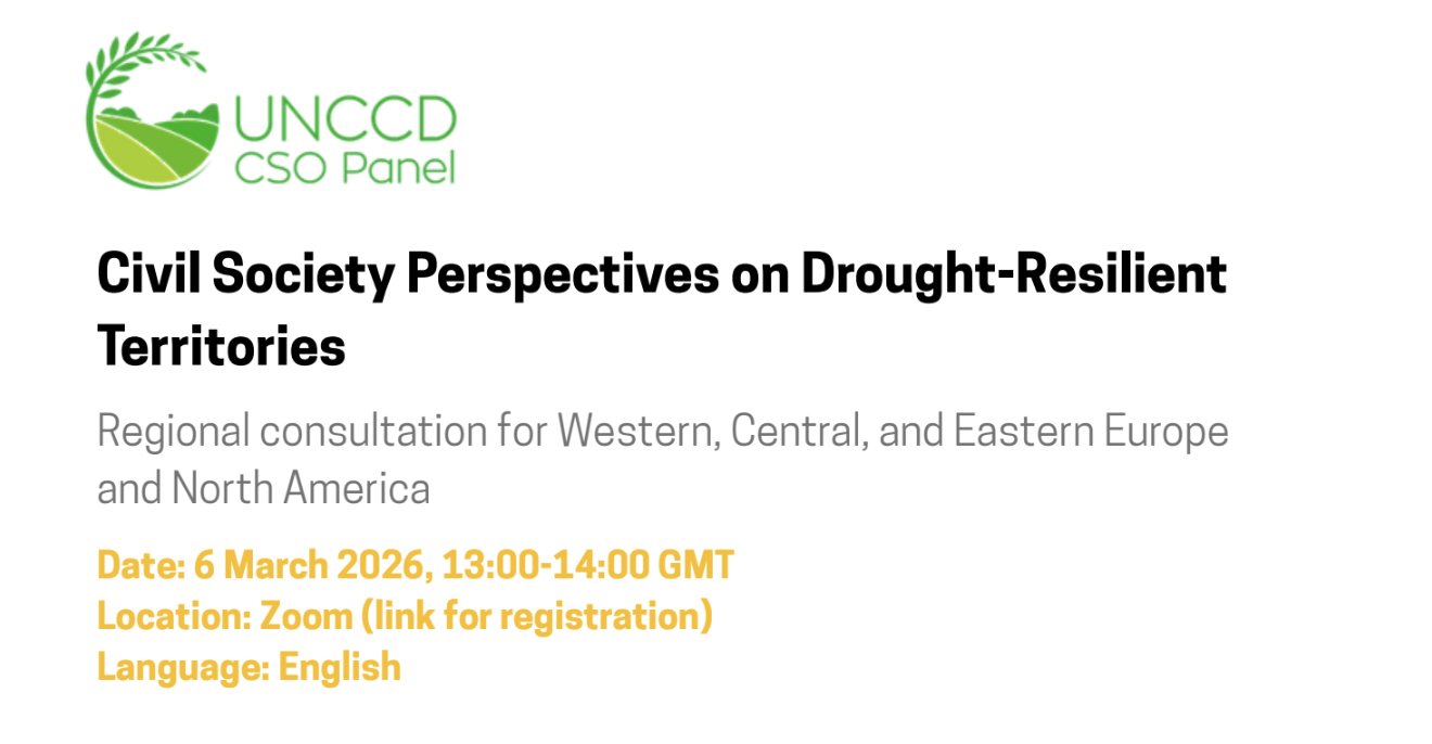 Civil Society Perspectives on Drought Consultation