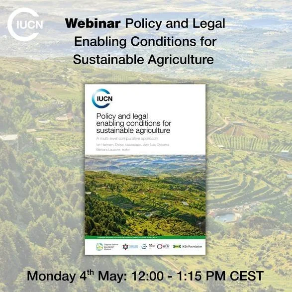 Policy and Legal Enabling Conditions for Sustainable Agriculture