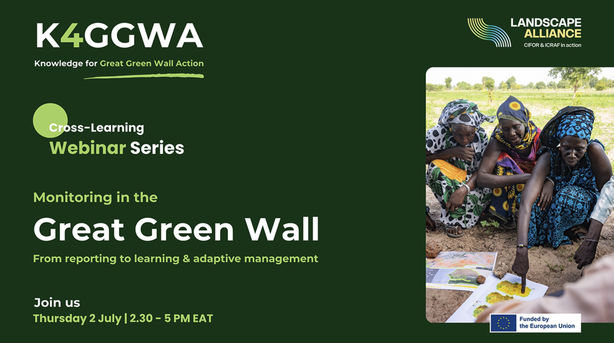 Monitoring in the Great Green Wall: From reporting to learning & adaptive management