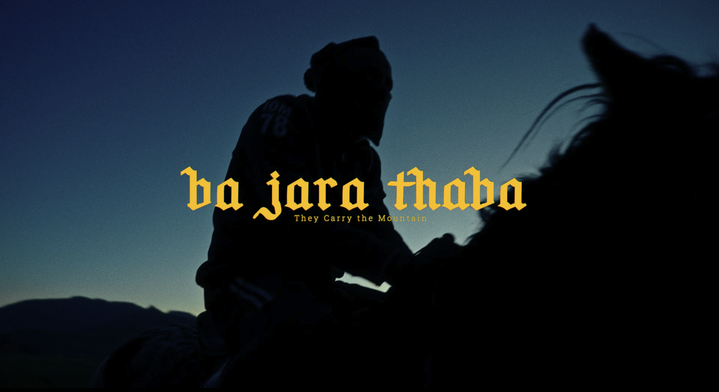 Ba Jara Thaba (They Carry the Mountain)