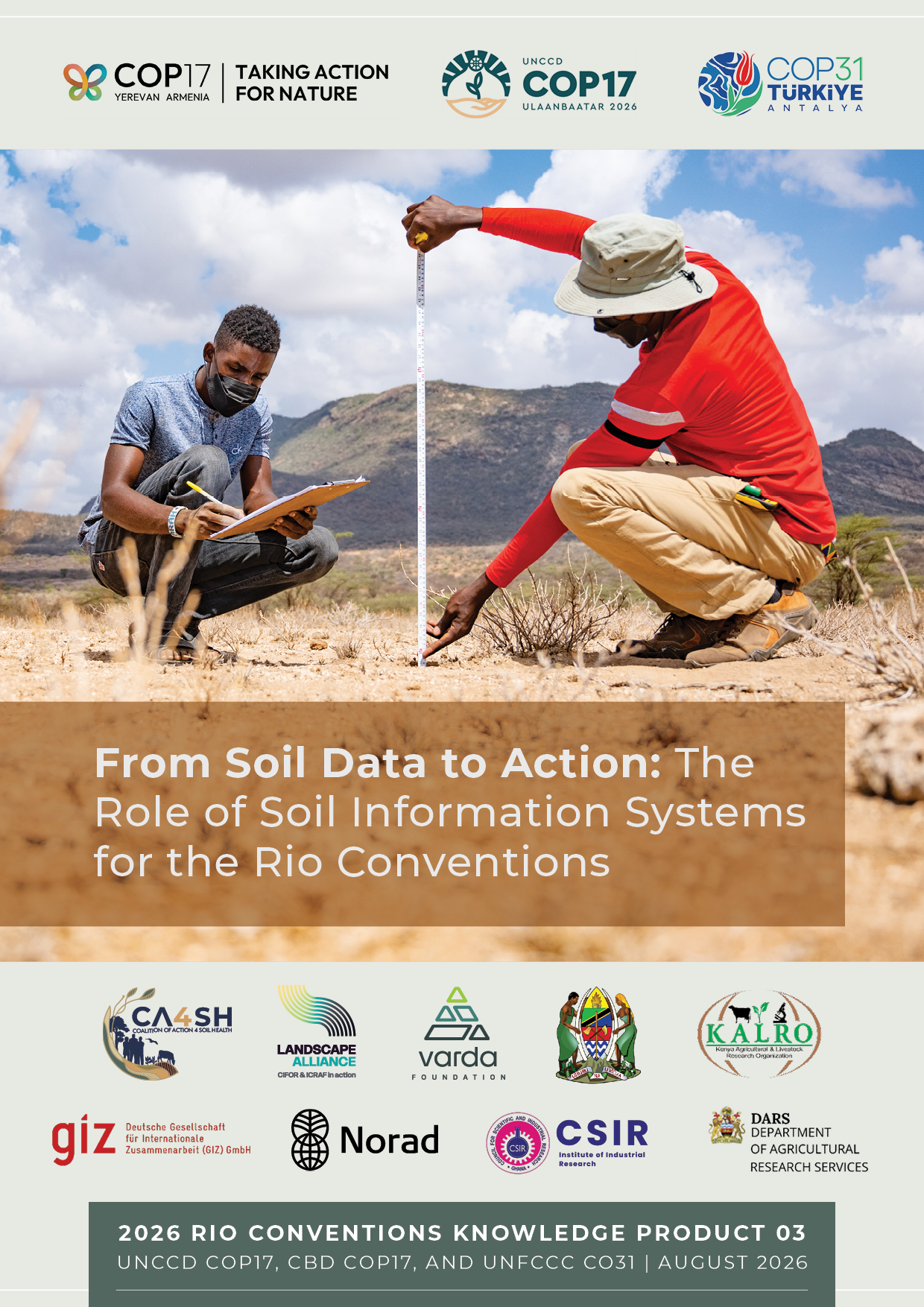 From Soil Data to Action: The Role of Soil Information Systems for the Rio Conventions