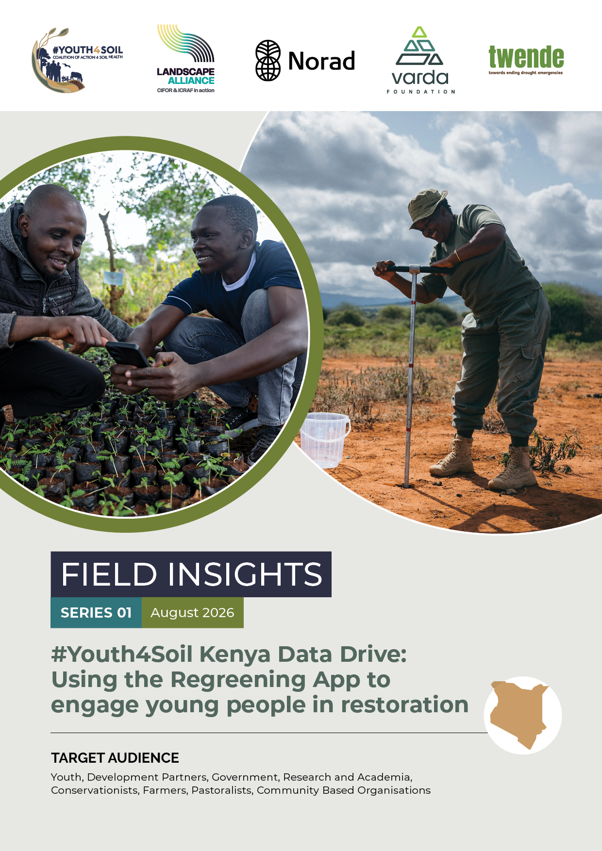 FIELD INSIGHTS | #Youth4Soil Kenya Data Drive: Using the Regreening App to engage young people in restoration