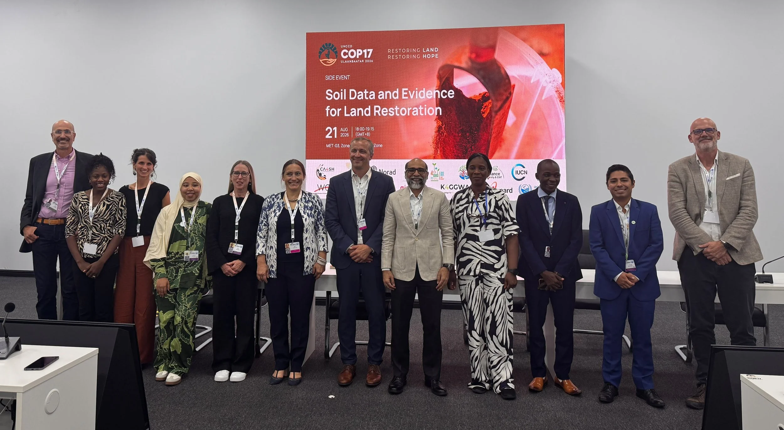 From Soil Data to Action: Turning Evidence into Restoration at COP17