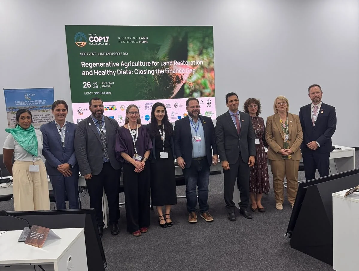Regenerative Agriculture for Land Restoration and Healthy Diets: Closing the Finance Gap