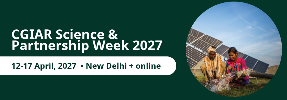 CGIAR Science & Partnership Week 2027