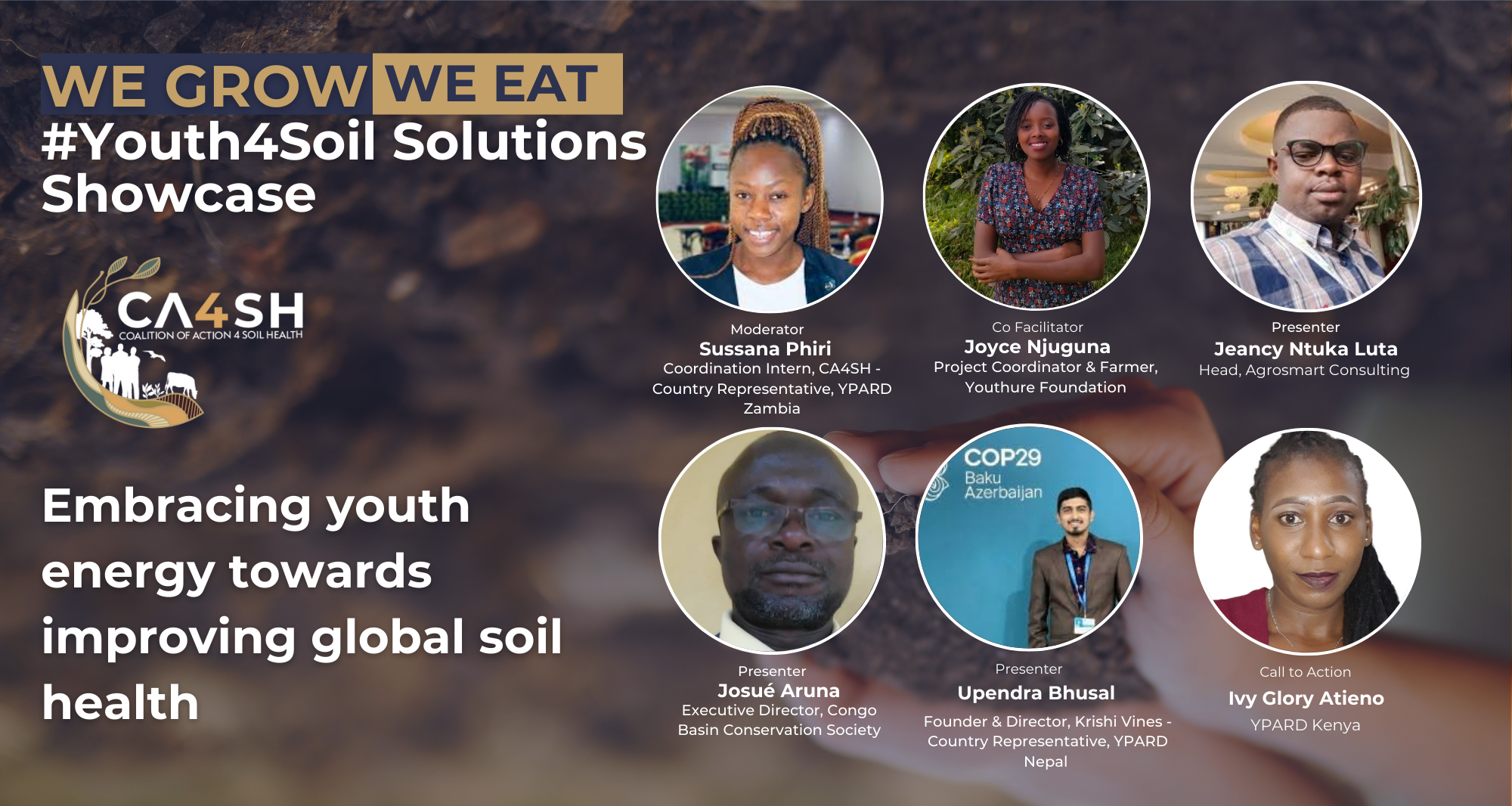#Youth4Soil Presents the First Youth Soil Health Solutions Showcase ...