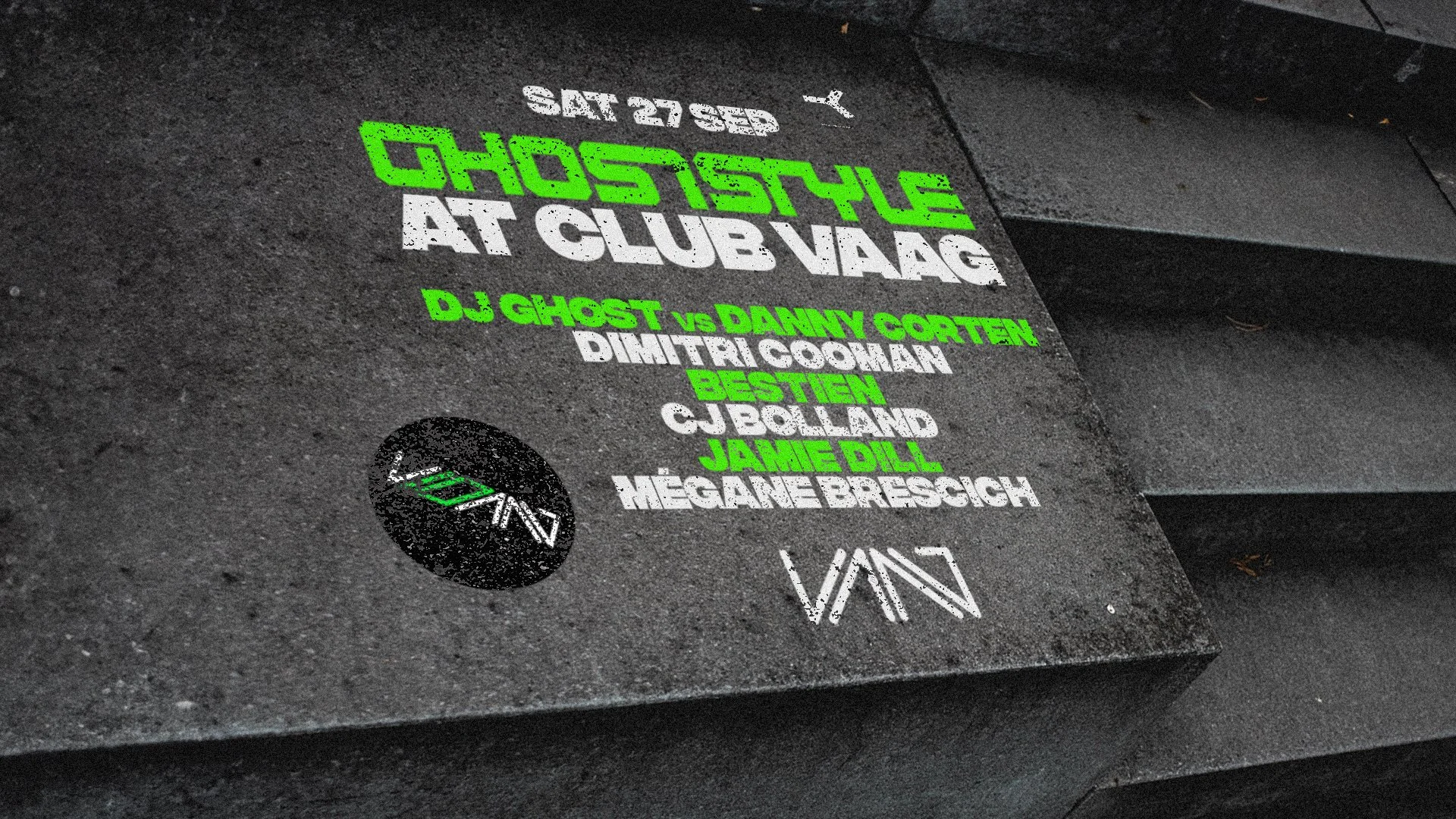 10 YEARS CLUB VAAG presents GHOSTSTYLE