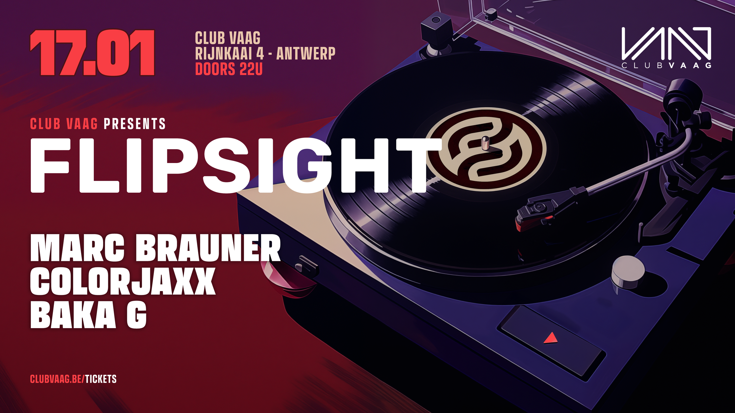 Club Vaag presents FLIPSIGHT