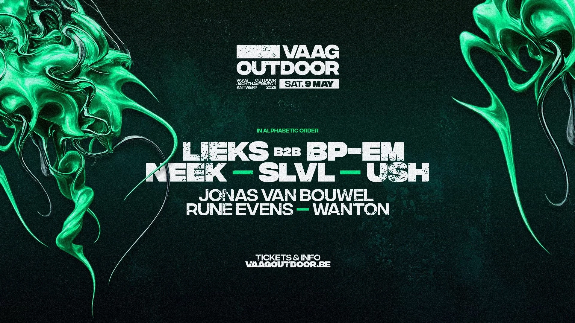 VAAG OUTDOOR w/ SLVL, USH, NEEK, LIEKS B2B BP-EM & more