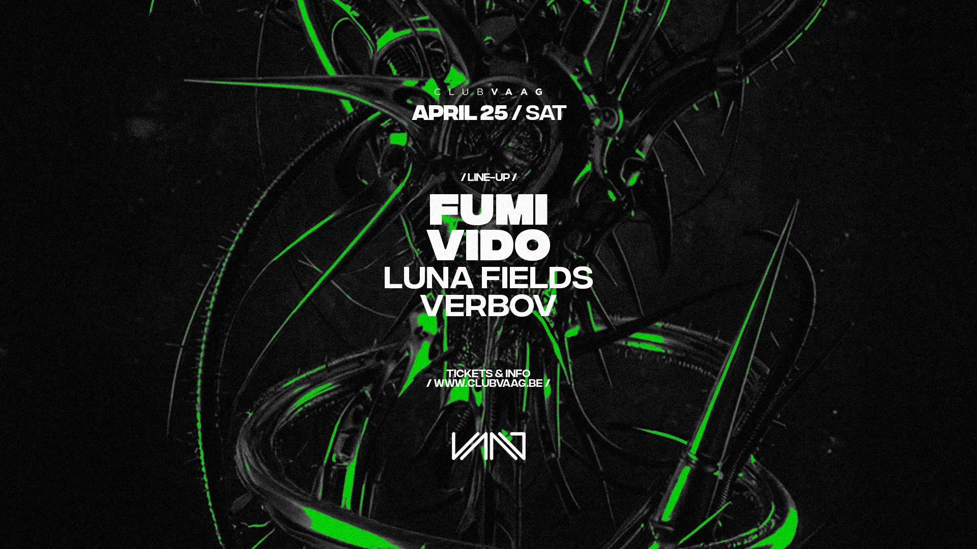 Club Vaag invites FUMI & VIDO