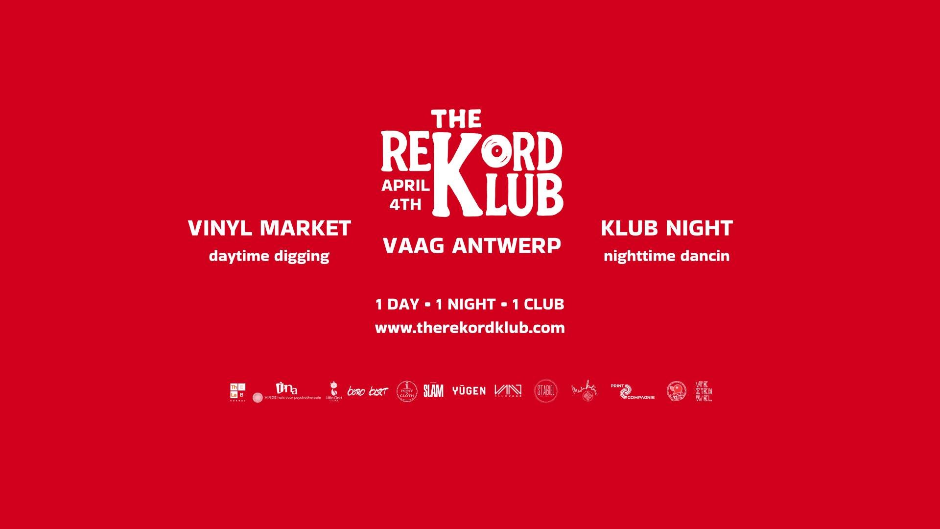The Rekord Klub - Traveling Vinyl Market - Club Vaag