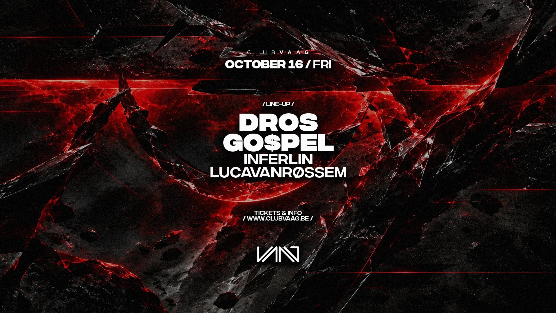 Club Vaag Invites DROS & GO$PEL