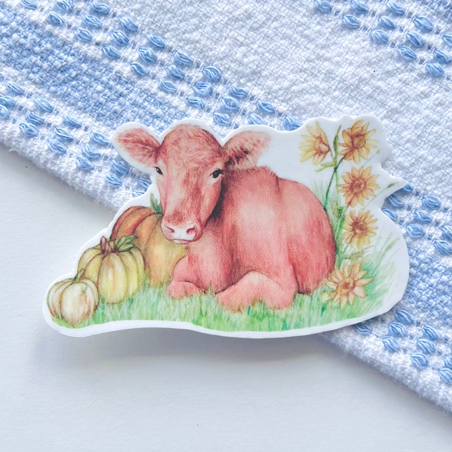 Cow Sticker