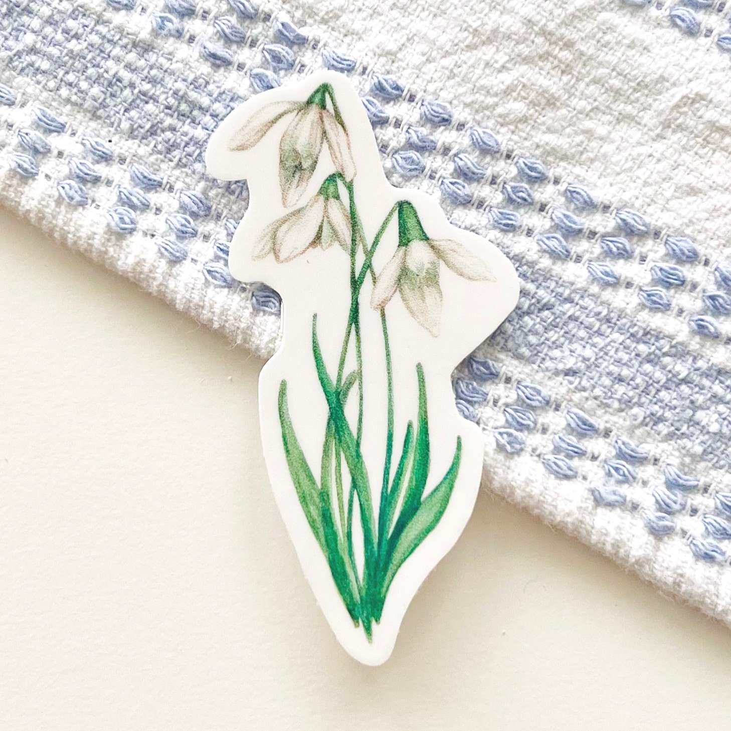 Snowdrop Flower sticker