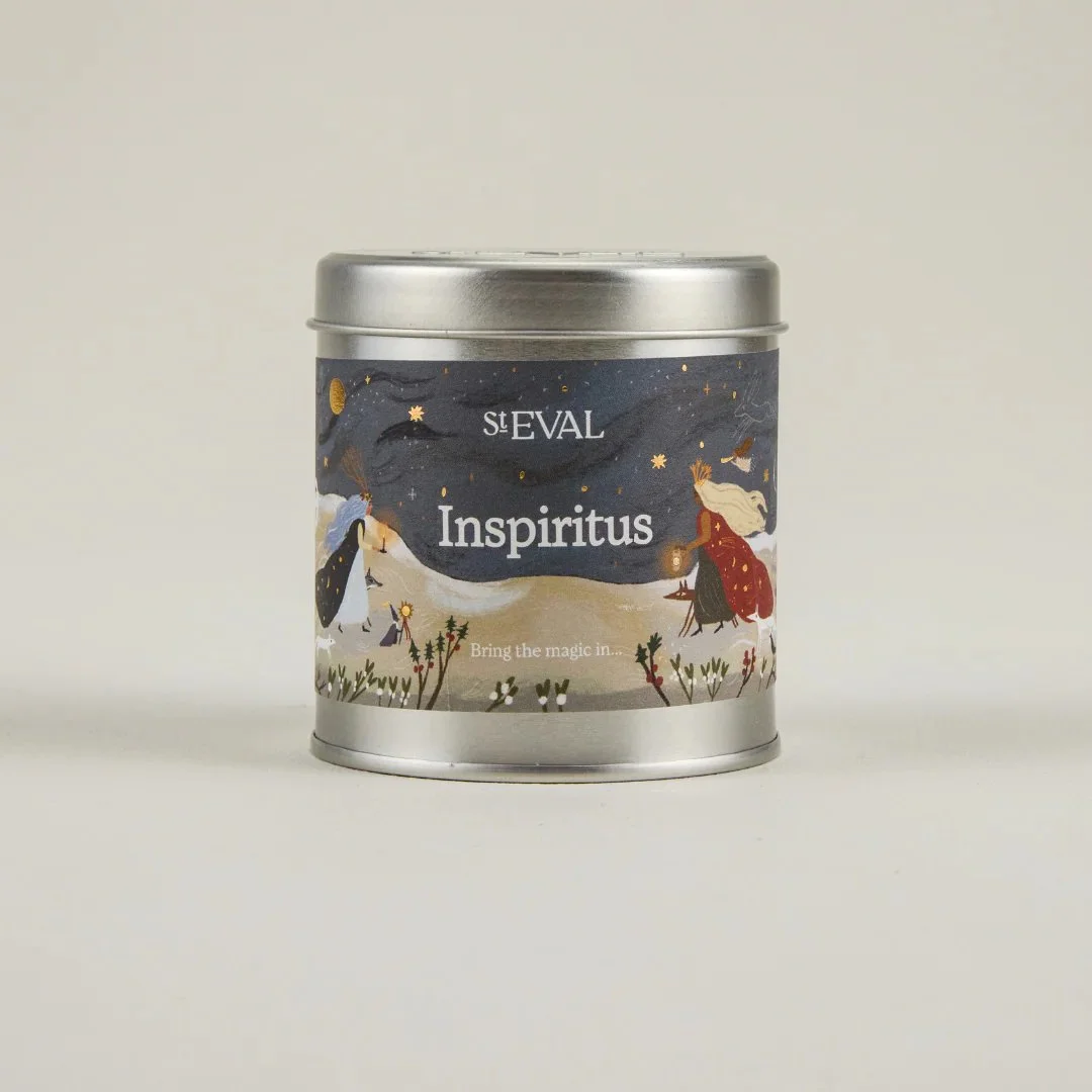 Inspiritus Scented Christmas Tin Candle