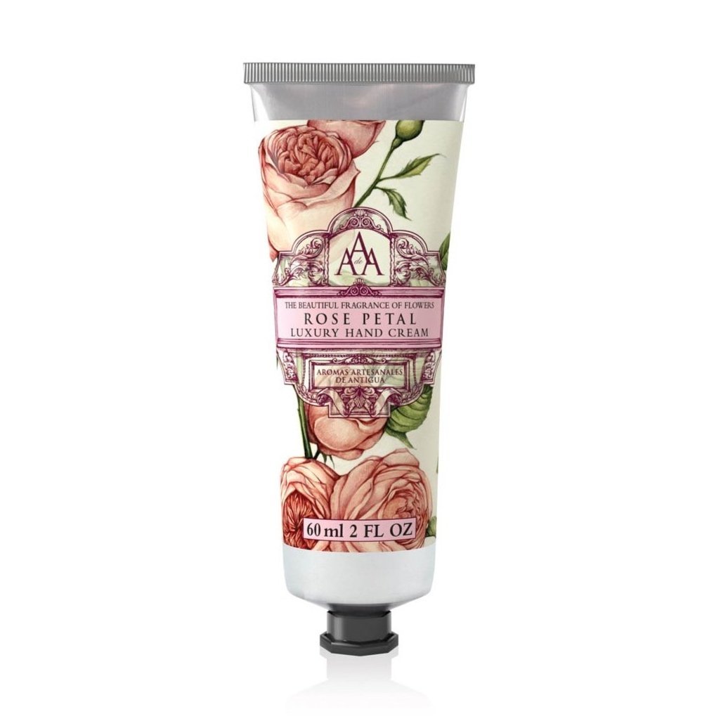 Rose Petal Aromas Artesanales De Antigua AAA Floral Hand Cream