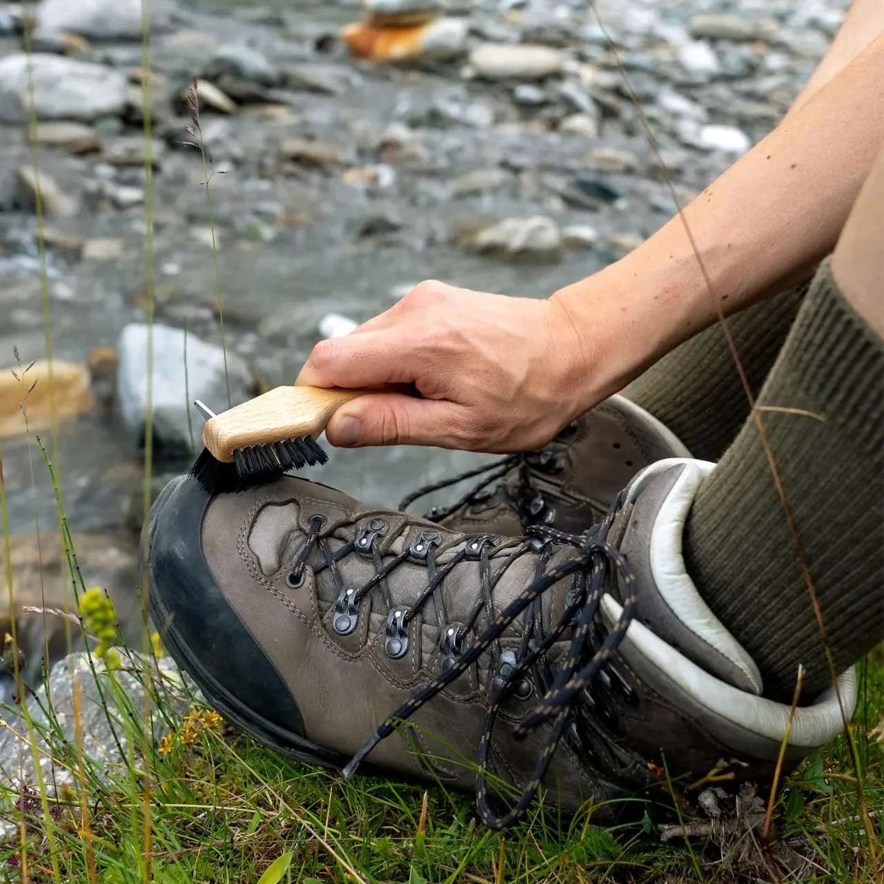 As the seasons turn from the warmth of late summer to the damp chill of autumn and the sharp cold of winter, your shoes and boots need a little extra care to stay looking their best. 
Autumn is the time to prepare, shoe brushes are an essential for k