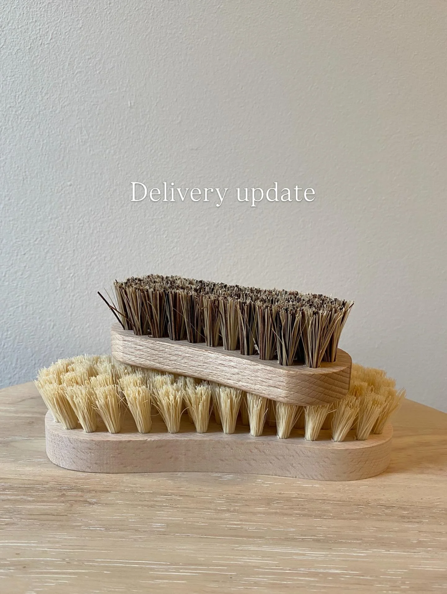 Morning. Hope you had a lovely weekend.

A quick note: orders placed this week will be sent out from the 28th. 

Have a great week!

#DeliveryUpdate #ScrubbingBrushes #UKSmallBusiness #UnionFibreBrush #ConsciousLifestyle
