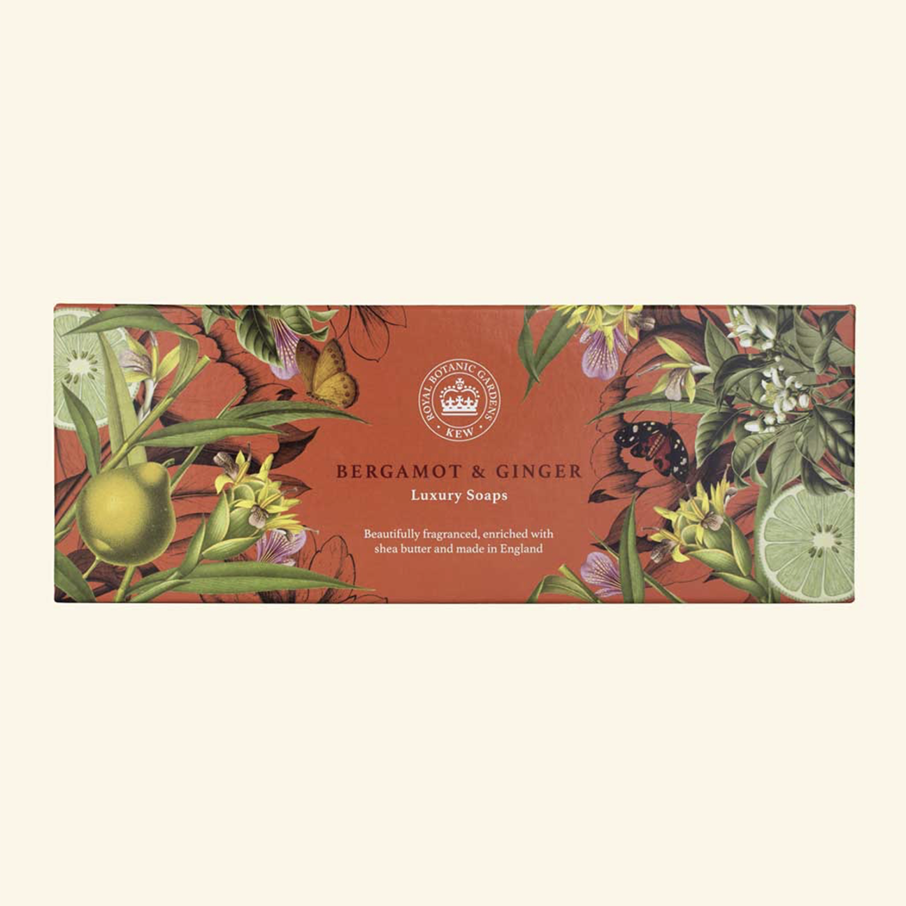 Kew Gardens Bergamot and Ginger Triple Gift Box