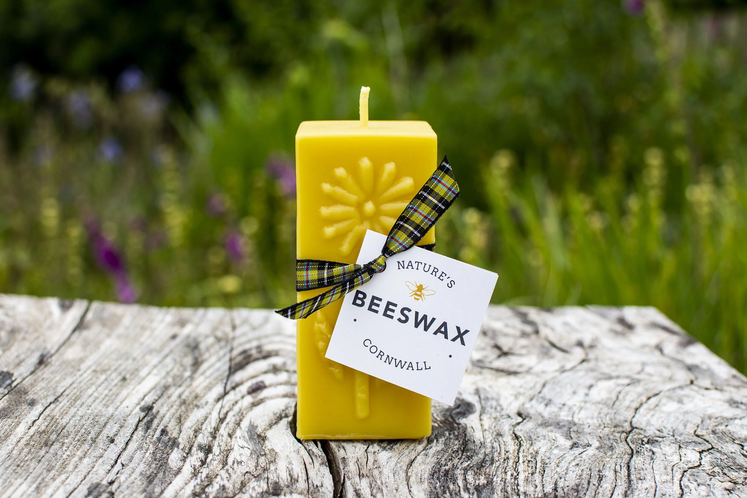 The Candle Tree Beeswax Products Pure Beeswax Candles Beeswax Flower Block Candle