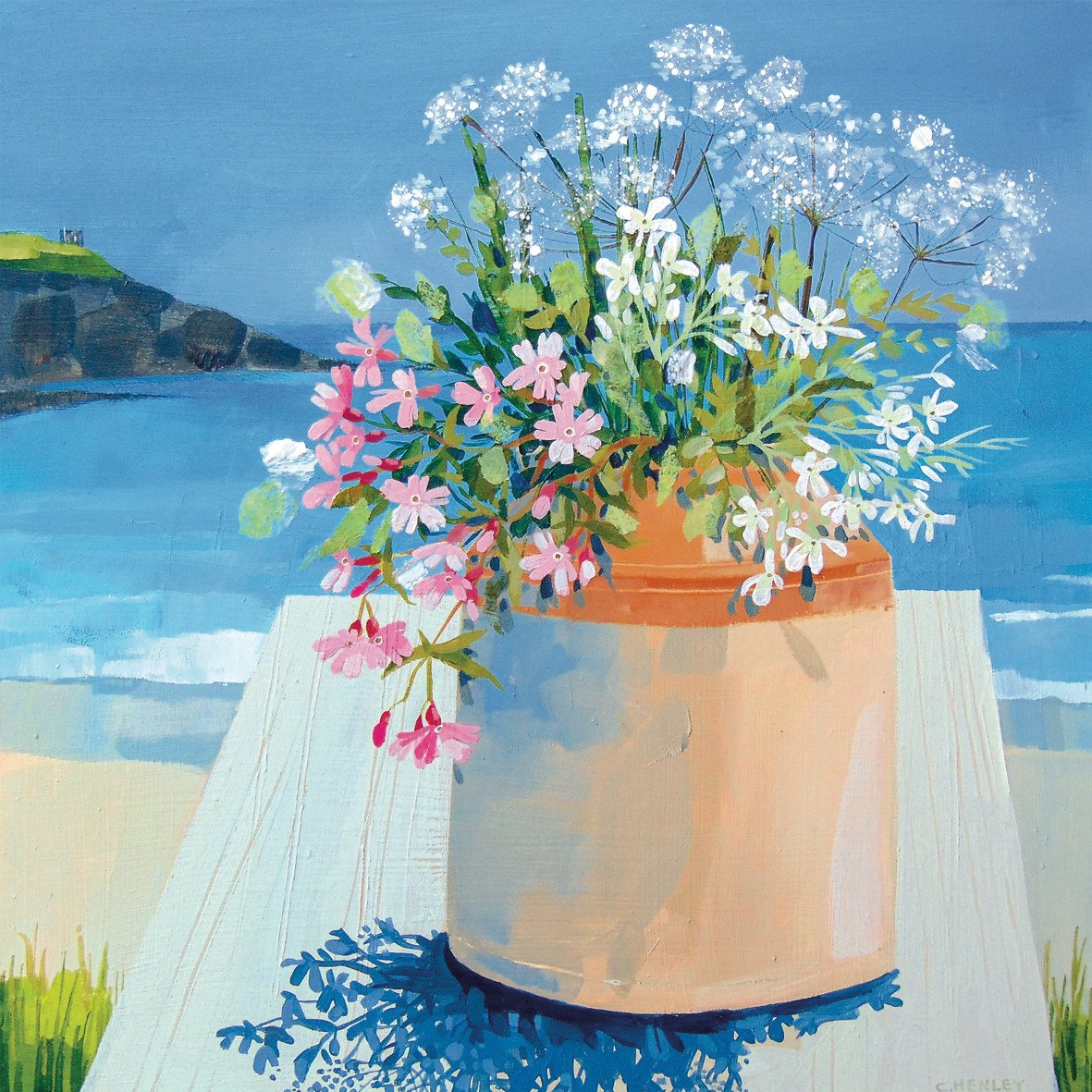 Fresh flowers at the hidden hut.jpg