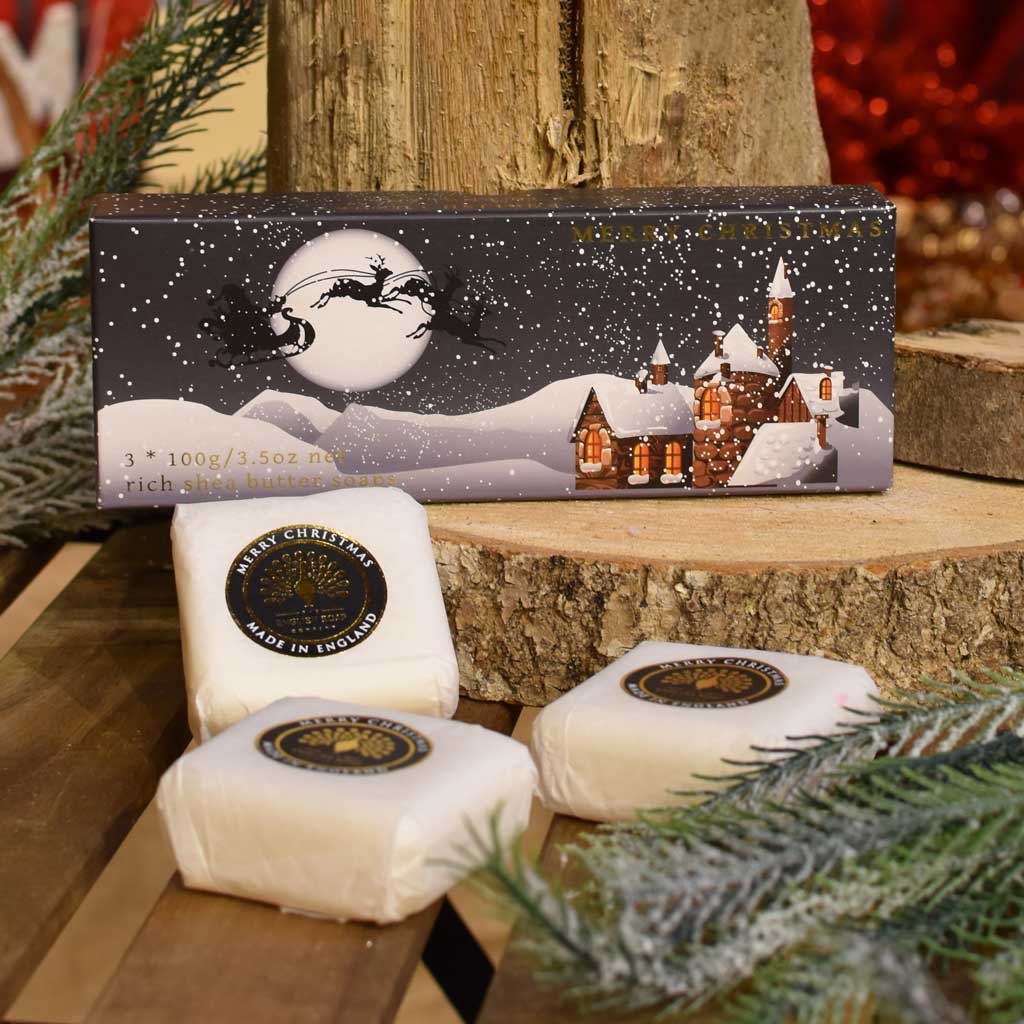 Winter Village Gift Box Hand Soap