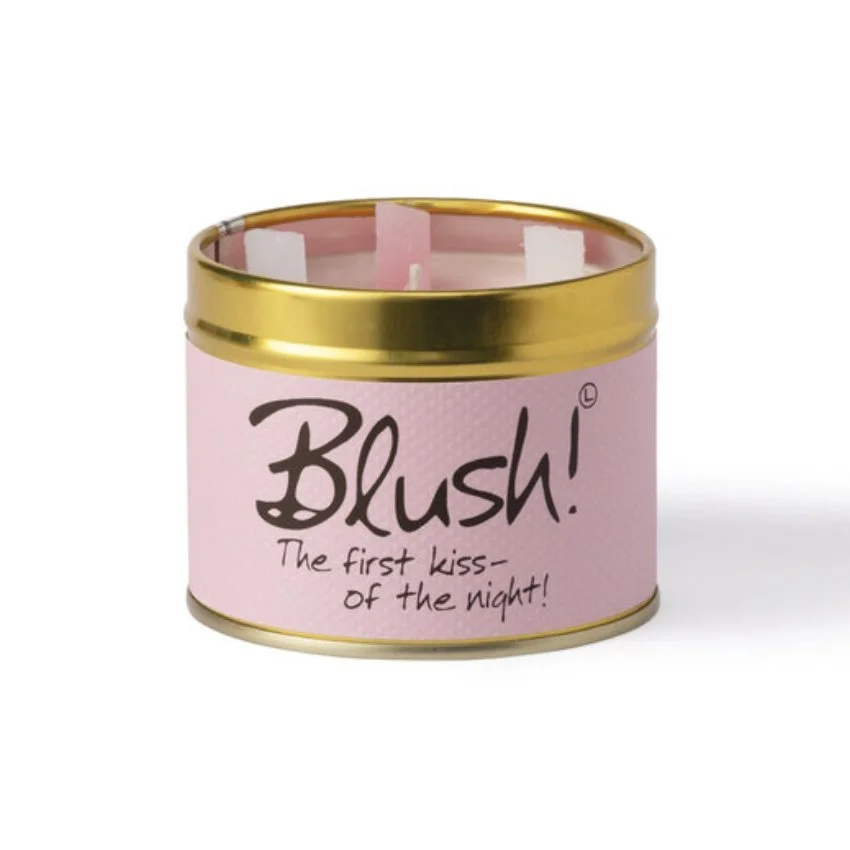 Lily Flame Blush Tin Candle