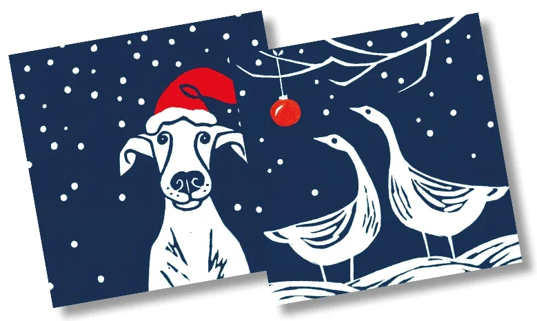 Manda Beeching 2026 Christmas Card Pack