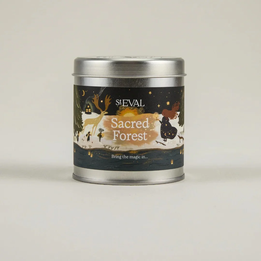 Sacred Forest Scented Christmas Tin Candle.01.jpeg