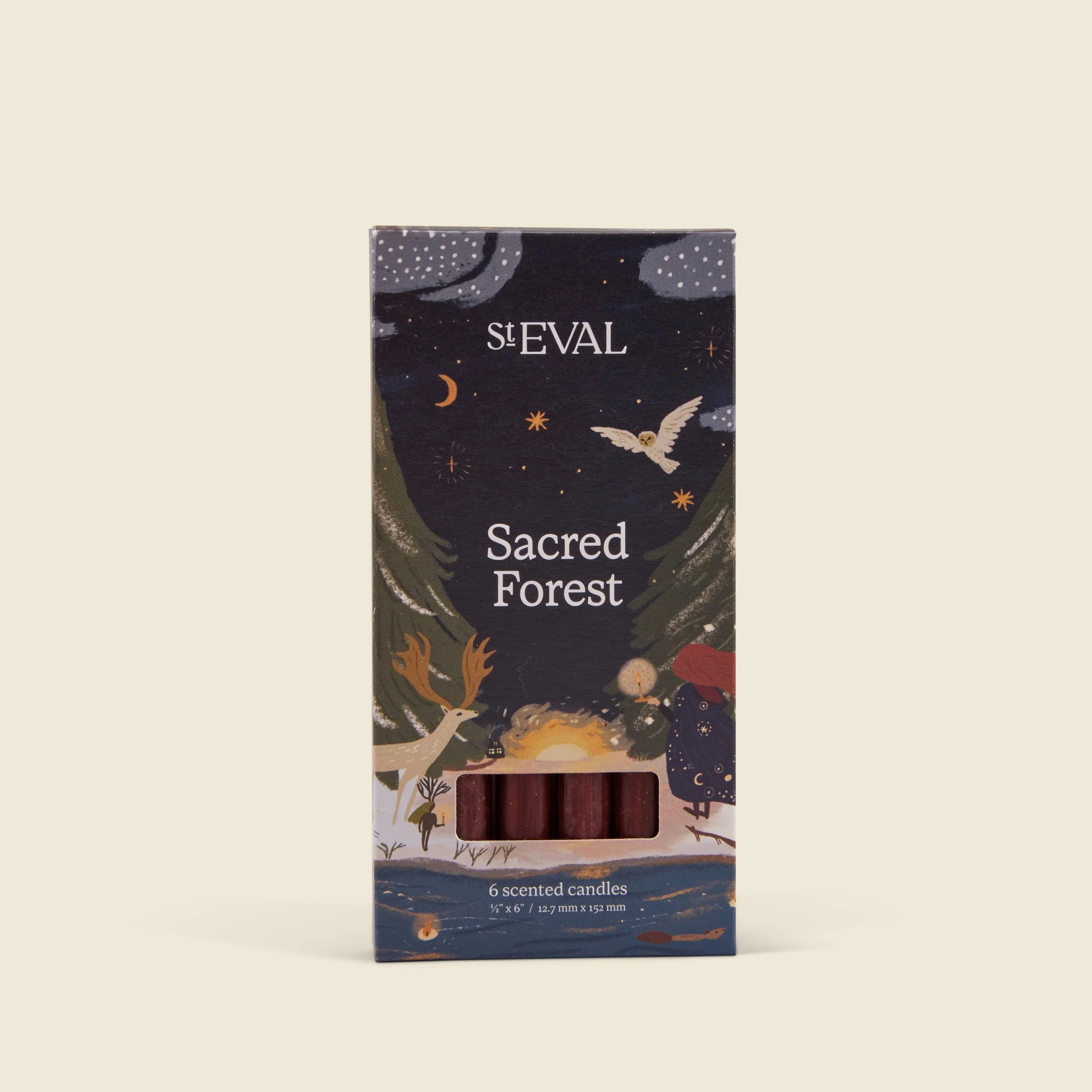 Sacred Forest Mini Festive Candles