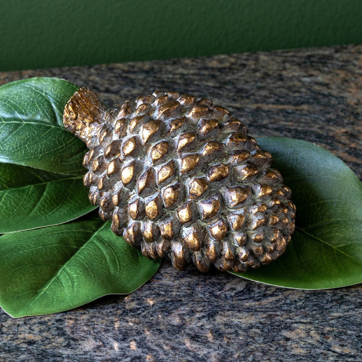 Small Bronze Pine Cone
