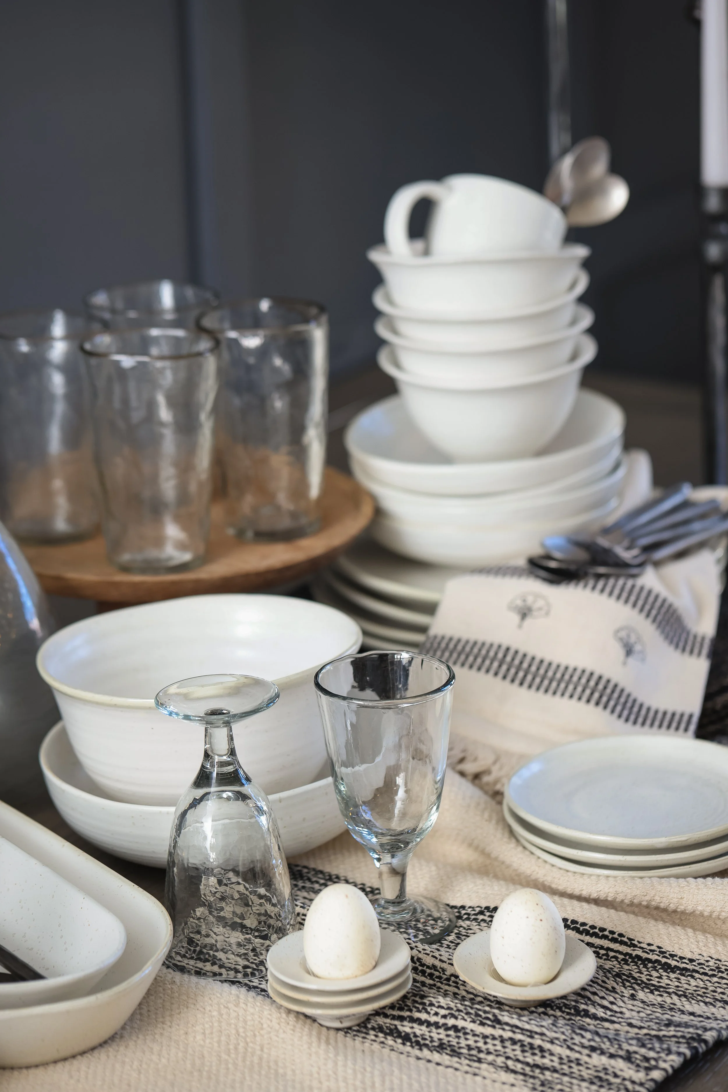 Roly Poly Large Decanter — Sand & Pine