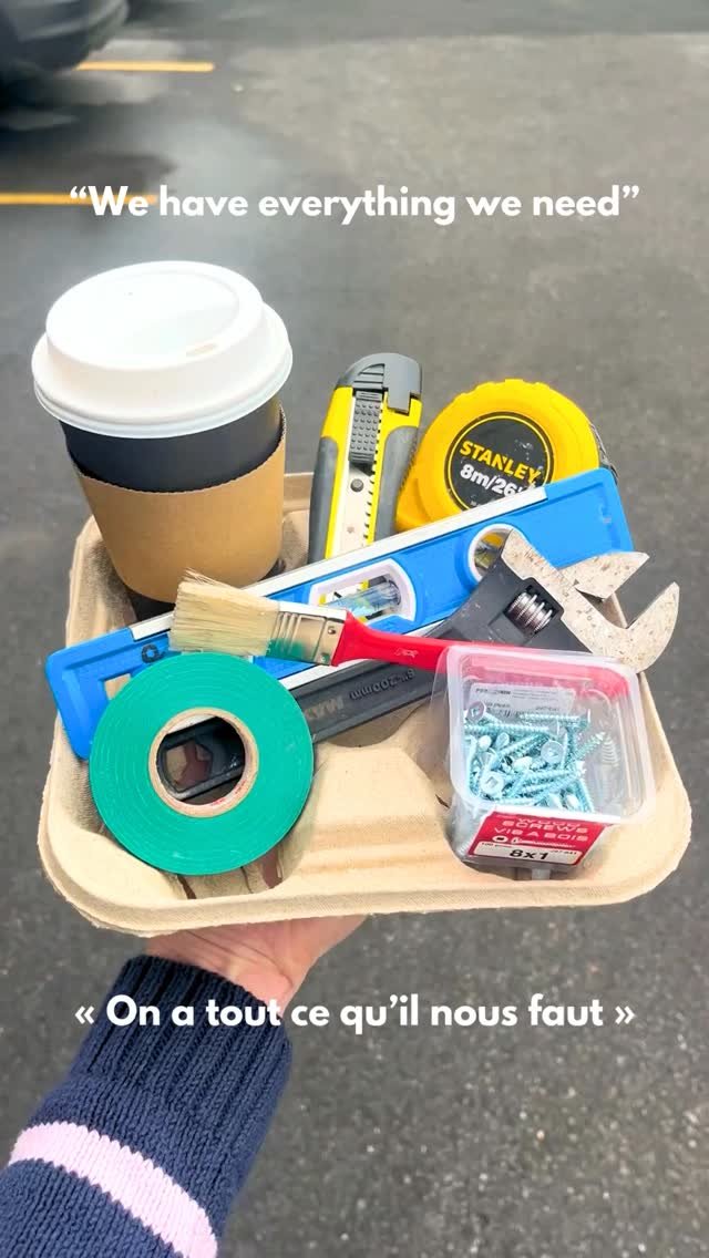 Just the #kleis essentials
.
.
Juste les essentiels #kleis
#coffeetraytrend #coffeetray #safety #eventmanagement #tools