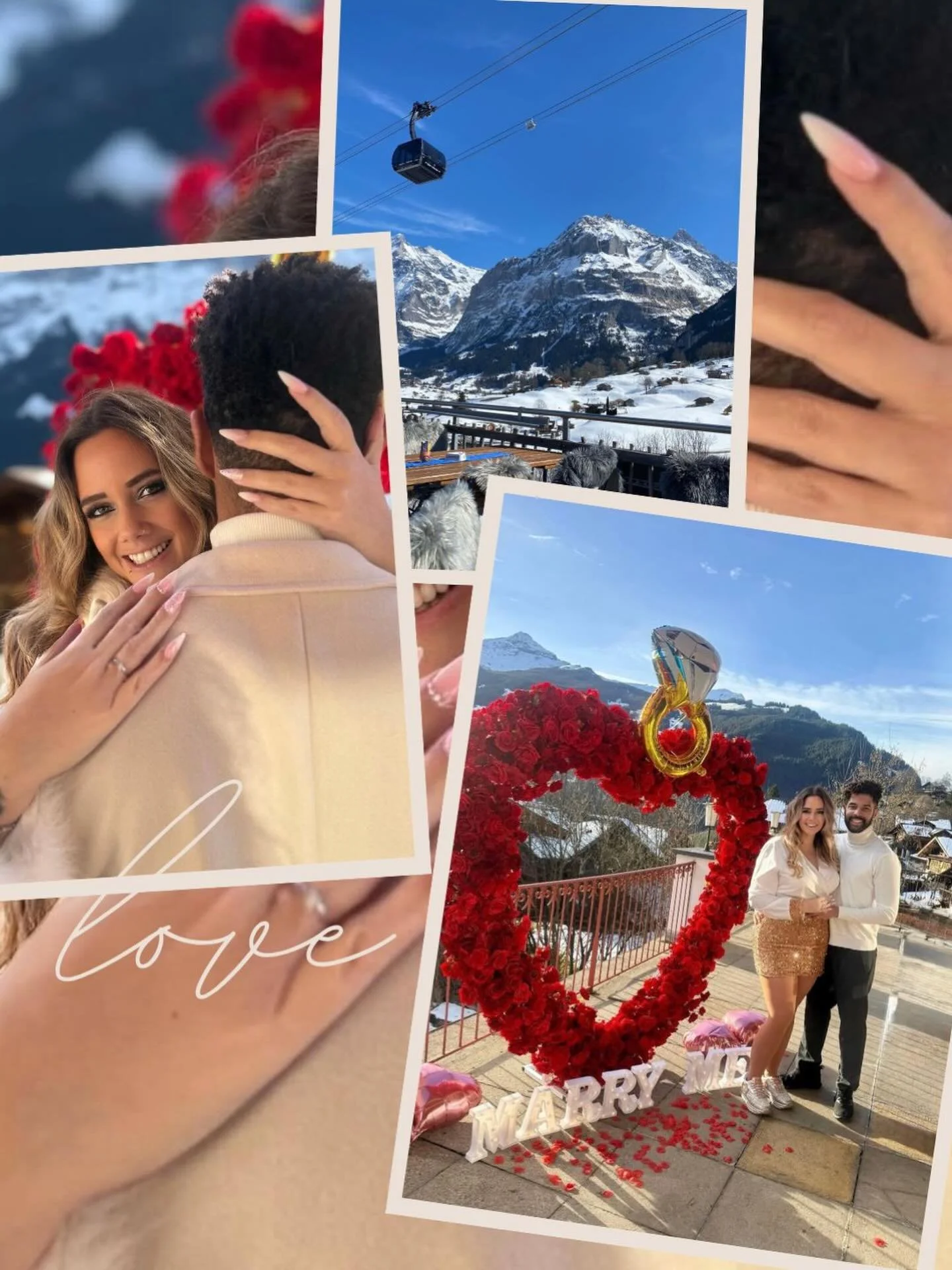 💍🇨🇭
Stephanie bekam einen unvergesslichen Heiratsantrag mitten in der atemberaubenden Kulisse von Grindelwald. Zwischen Bergen, Emotionen und ganz viel Liebe - Sie hat JA gesagt 💍❄️🤍

Location: @waldhuus.bellary 
Dekoration: @heiratsantragschwei