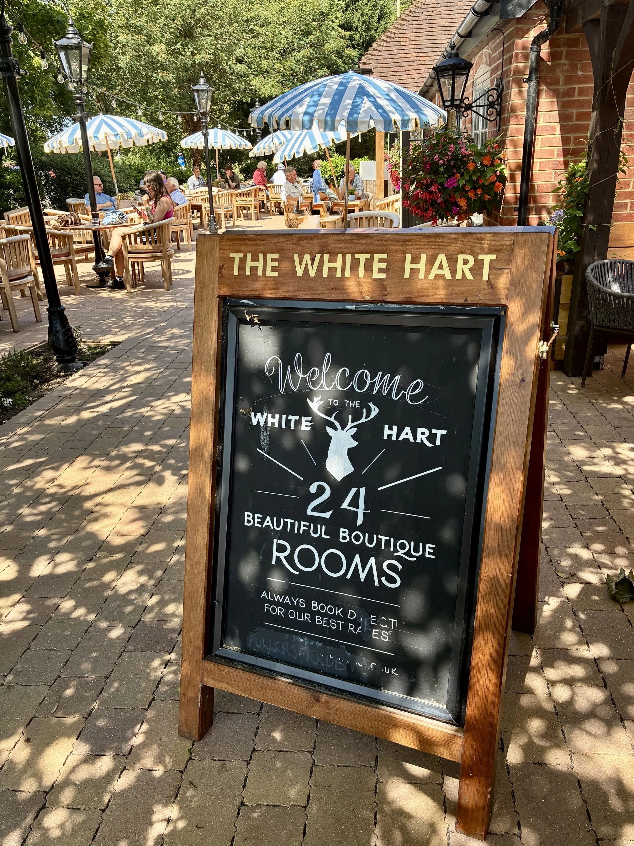 Raise a glass to The White Hart - a great Stockbridge pub