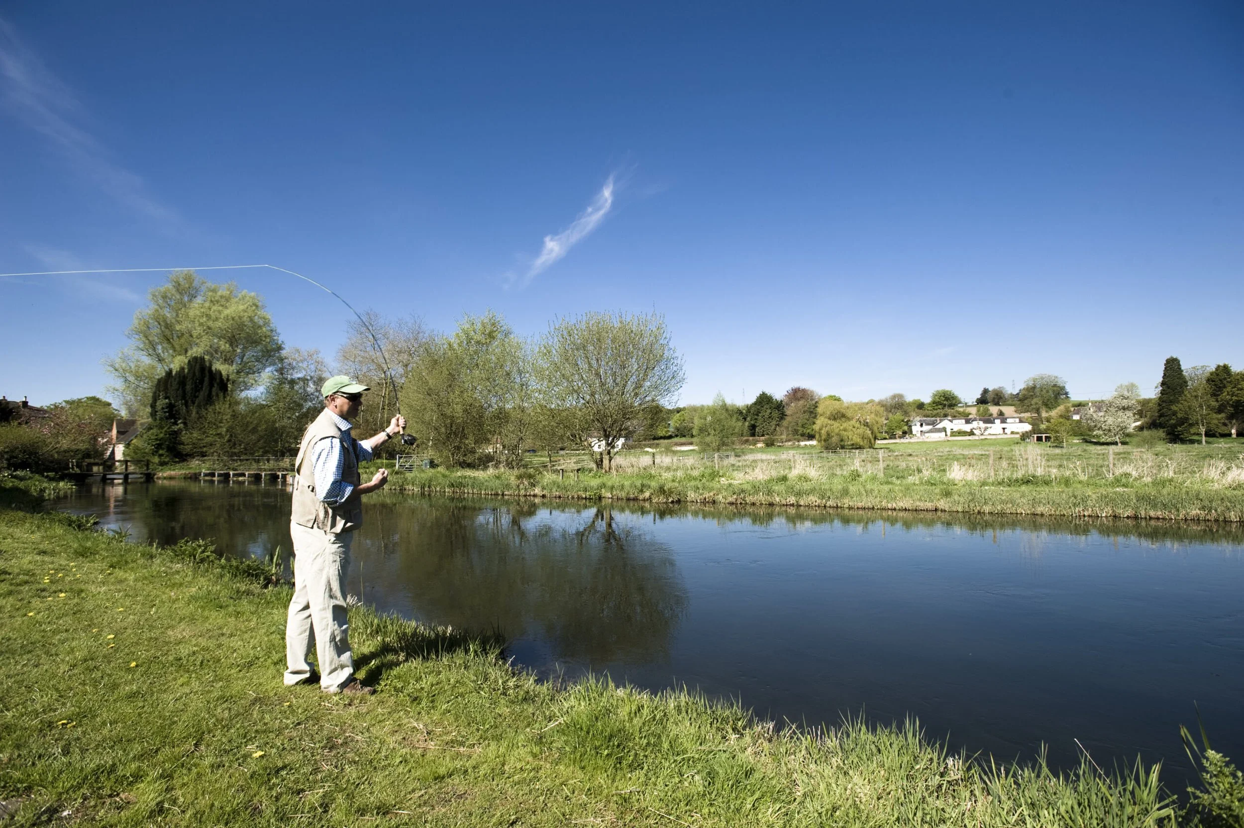 Fly-fishing and jazz at The Greyhound on the Test