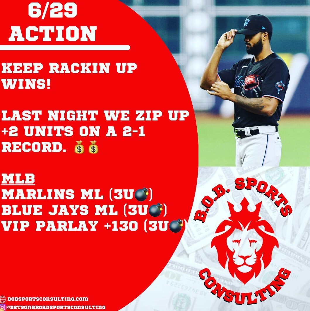 🚨WEDNESDAY🔒🚨

LETS KEEP THESE WINS STREAKIN&rsquo;

PRINT - STACK - REPEAT

#sportsbetting #sportsgambling #sportsinvesting #gamblinginstagram #nbapicks #nhlpicks #mlbpicks #ufcpicks #freebet #freepicks #draftkings #fanduel #barstoolsports #barsto