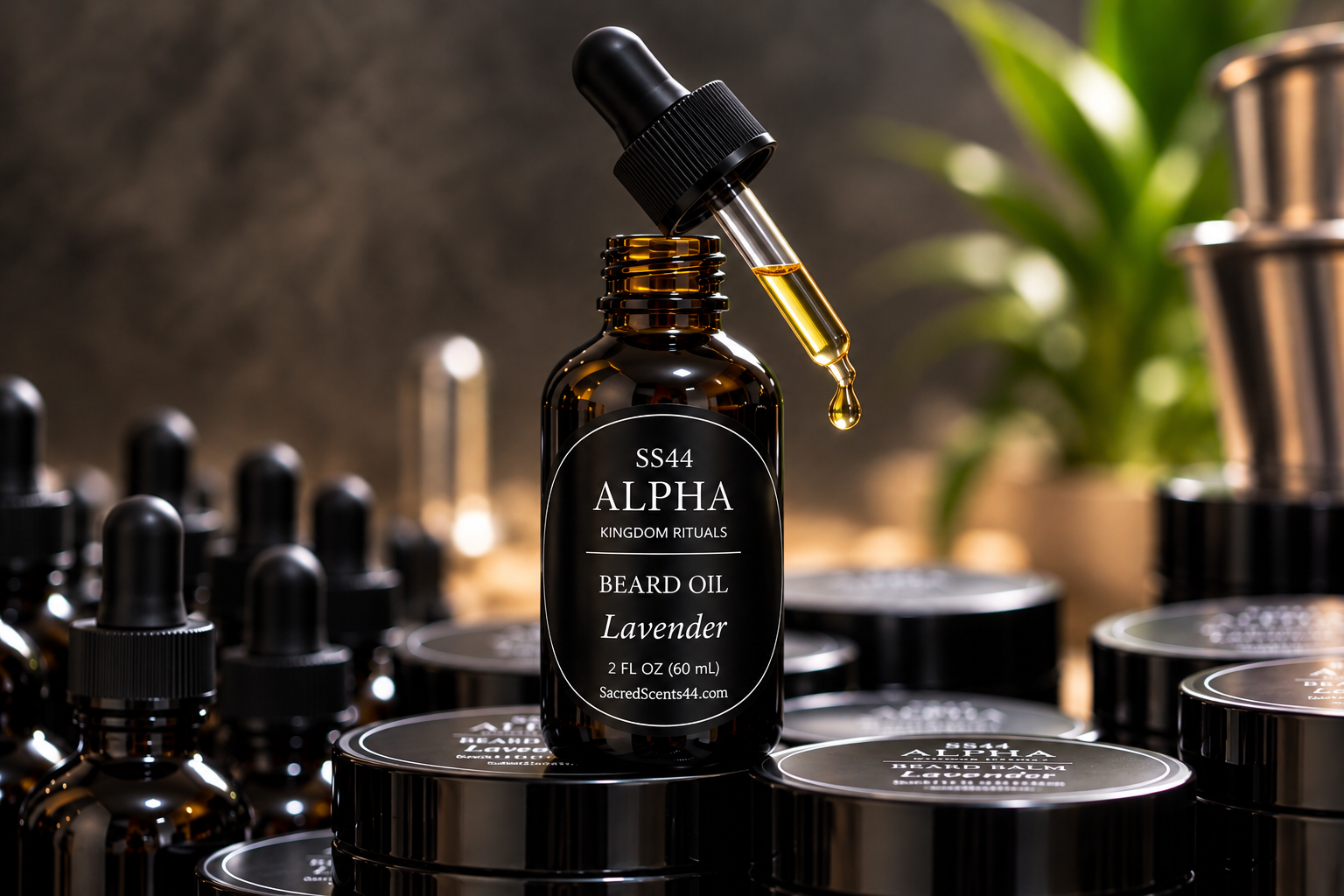 SS44 ALPHA | Lavender Beard Oil