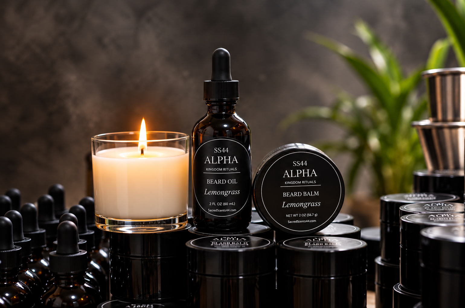 SS44 ALPHA | Lemongrass Beard Oil