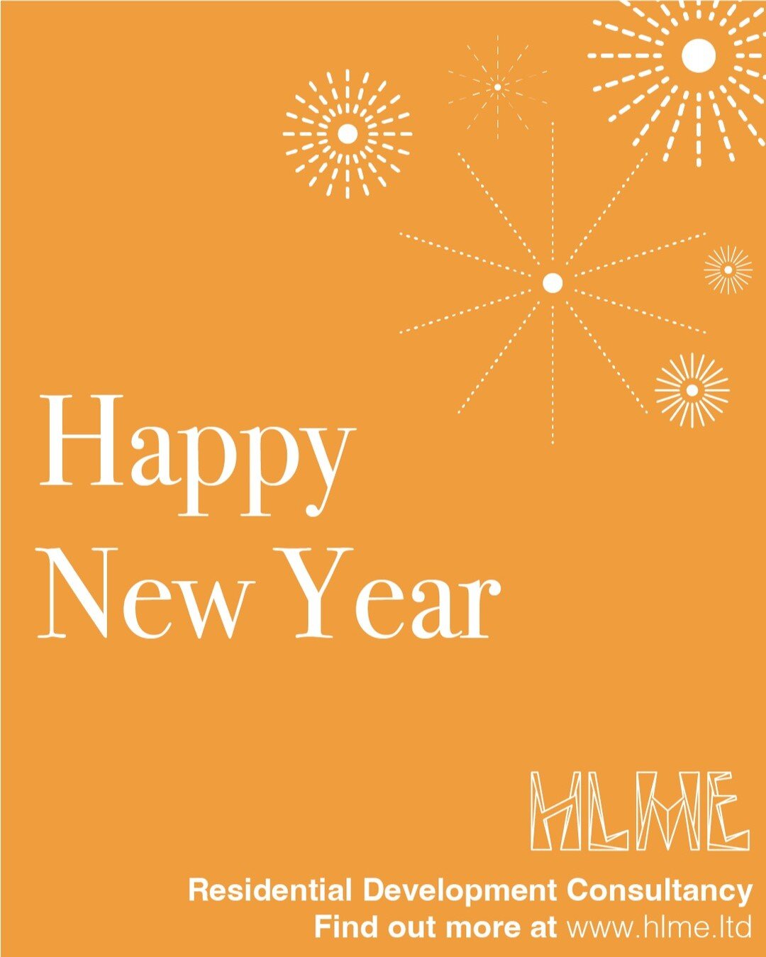 Happy New Year and thank you for your support during our first year. #HLME #HLMELoves #placemaking #housing #residentialdevelopment