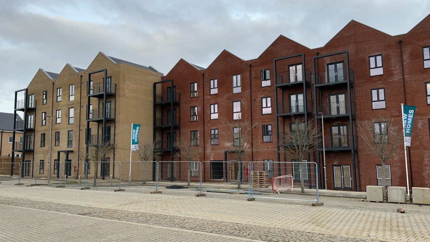 HLME's founder has been involved in a couple of the developments at Tattenhoe Park in Milton Keynes in recent years. 

While at Countryside Partnerships he worked with designers BDG Design South Ltd to resolve the external appearance of the apartment