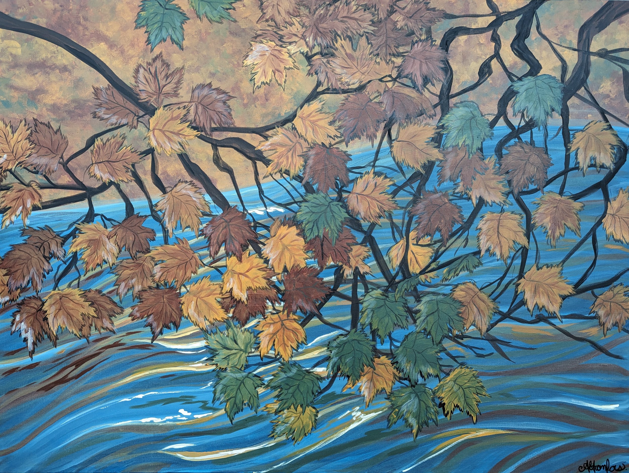 The Warmth of Fall - Original