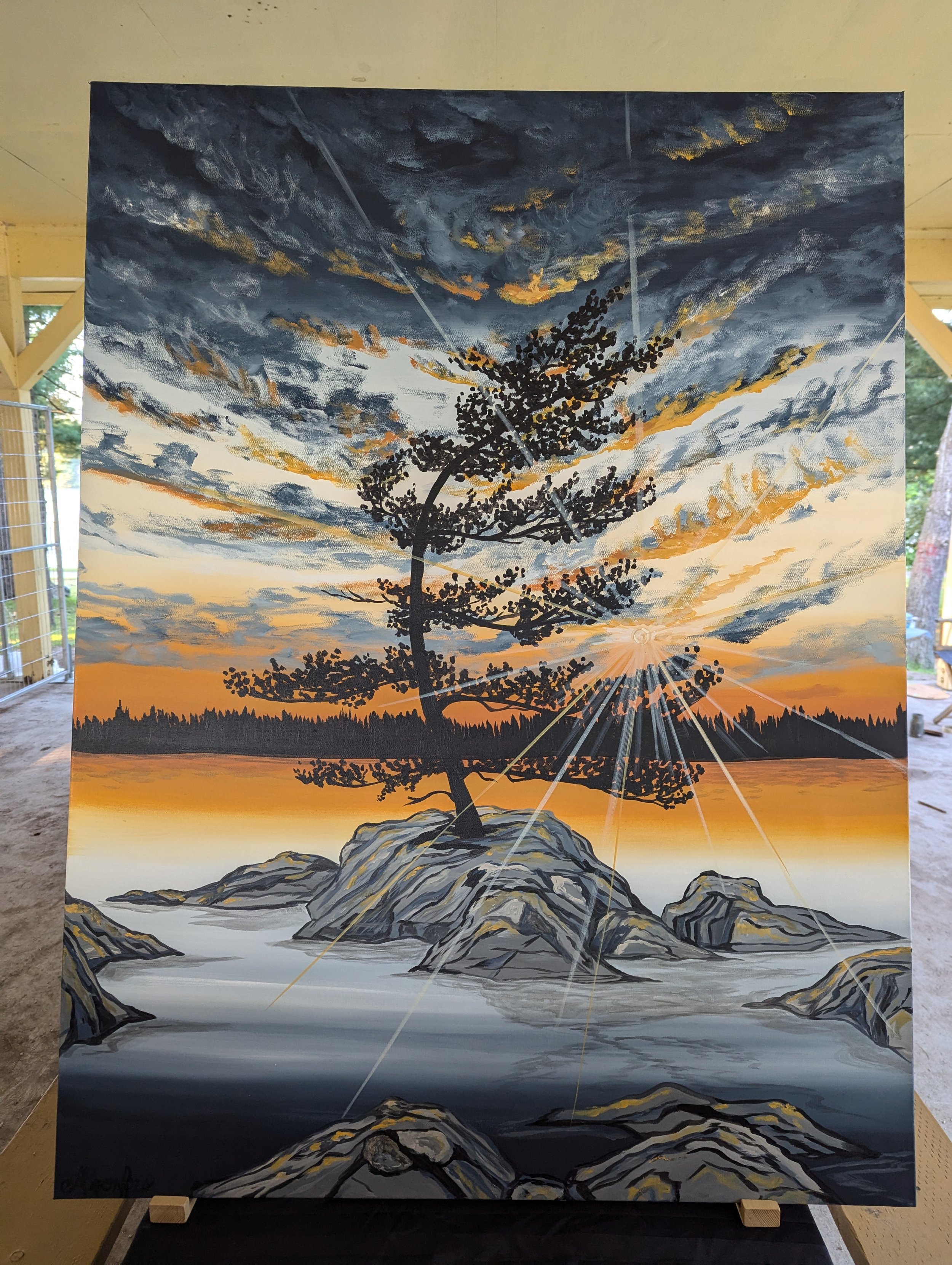 The Bronze Bay - Original