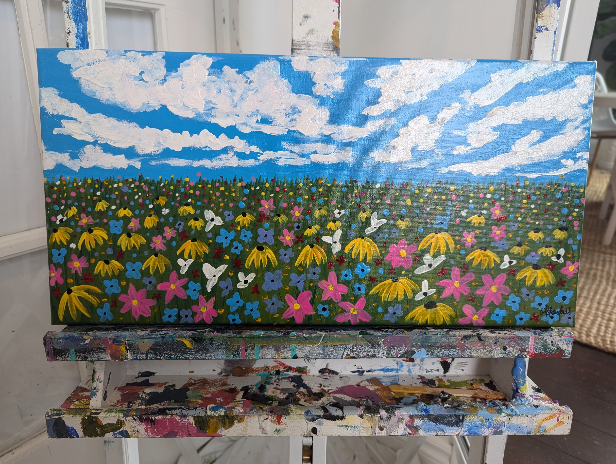 Wild Flower Field - Original