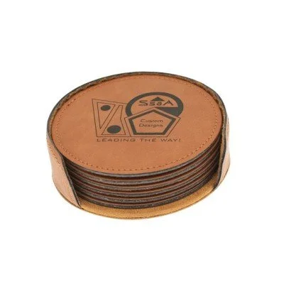 Rawhide Leatherette Set of 6 - DAL717RH 