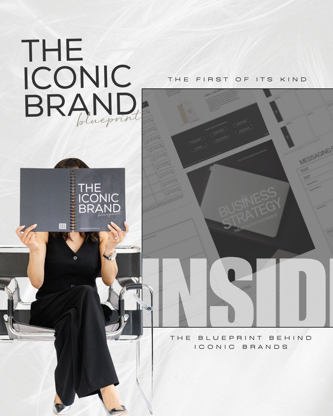 The buzz is real&hellip; The Iconic Brand Blueprint&trade; has arrived.

A first-of-its-kind workbook for modern entrepreneurs. Inside: the strategy most pay thousands to access&mdash;now yours to hold, follow, and implement at your own pace.

Your n